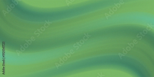 Green royal gradient seamless pattern with noise texture. Emerald blue silk bg with soft transitions and effect ombre. Vector gradient mesh illustration.