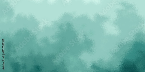 Vector Abstract turquoise watercolor background, evoking feelings of serenity and artistic expression with its soft, blurred textures and color blends
