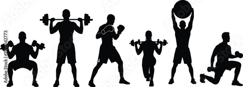 Marriage proposal silhouette with man kneeling and giving flowers to woman with heart icon isolated on white background for romantic love concept,