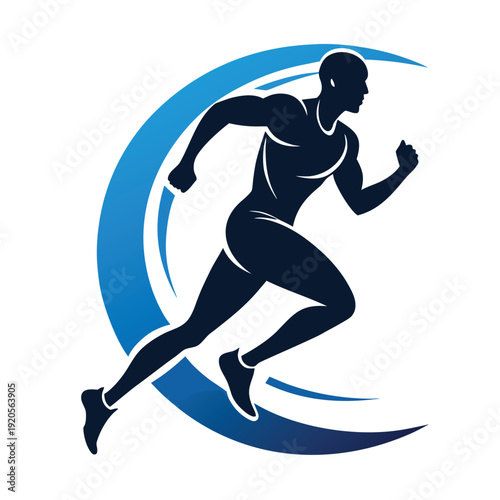 A simple white background with a blurred indistinct purple shape in the center