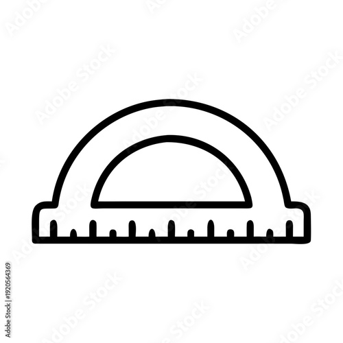 Ruler Protractor Icon