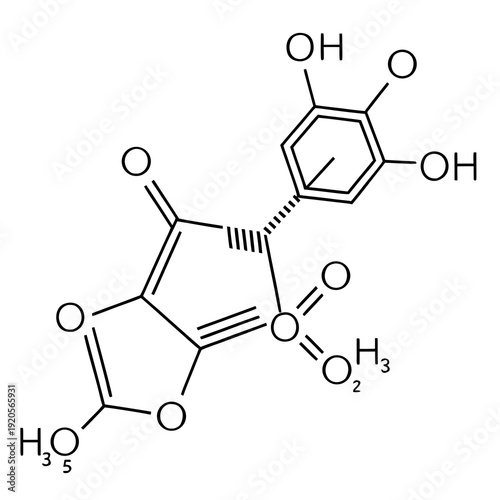 Clean of a reagent stream diss chemical molecule structure