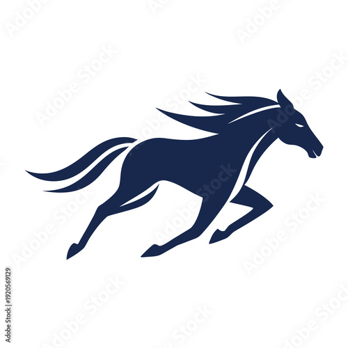horse silhouette vector