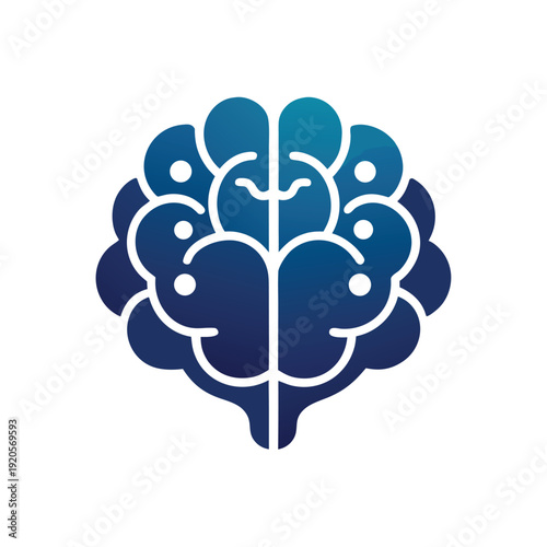 A minimalist image featuring a purple and white abstract geometric shape