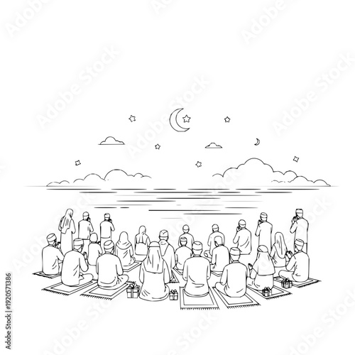 People meditating on beach at night meditation yoga moon zen relaxation