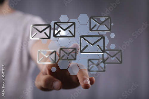 Concept of email communicat...