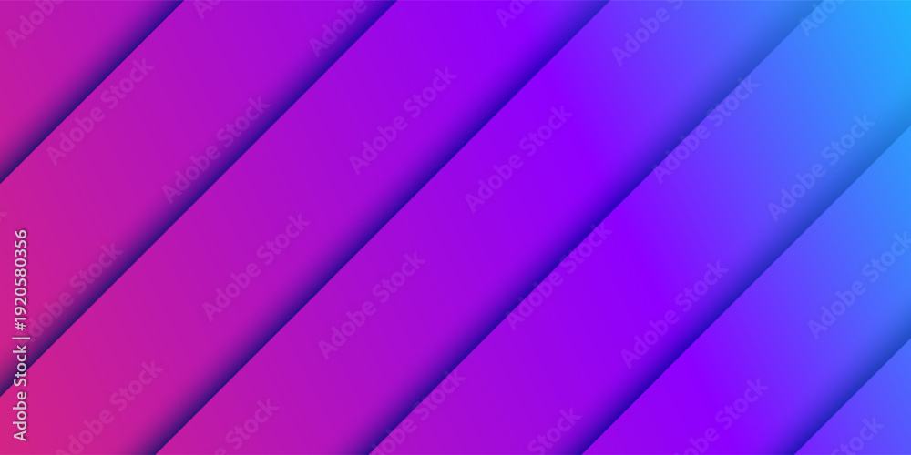 Obraz premium Modern Colorful Diagonal Stripes Gradient Background