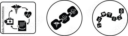 Diagram of cellular processes and structures