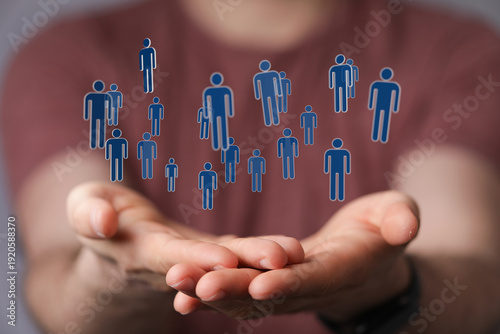 Concept of teamwork, commun...