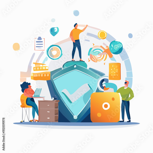 Innovative Healthcare Solutions Doctor Utilizing Digital Monitoring for Patient Treatment and Well-being in a Modern Hospital Setting