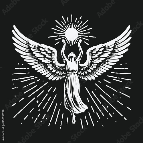 Angel of Light: A Symbol of Hope and Guidance.
