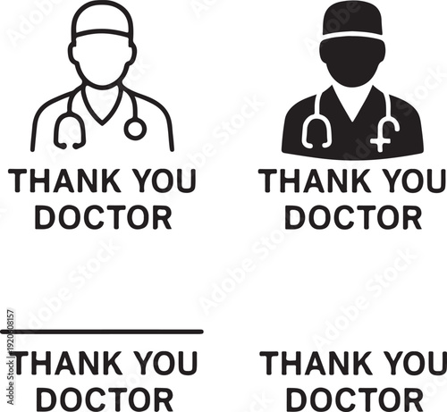 Doctor Appreciation Social Media, Doctor appreciation campaign banner design, Doctor appreciation promotion concept graphic, medical recognition tribute awareness banner, healthcare vector