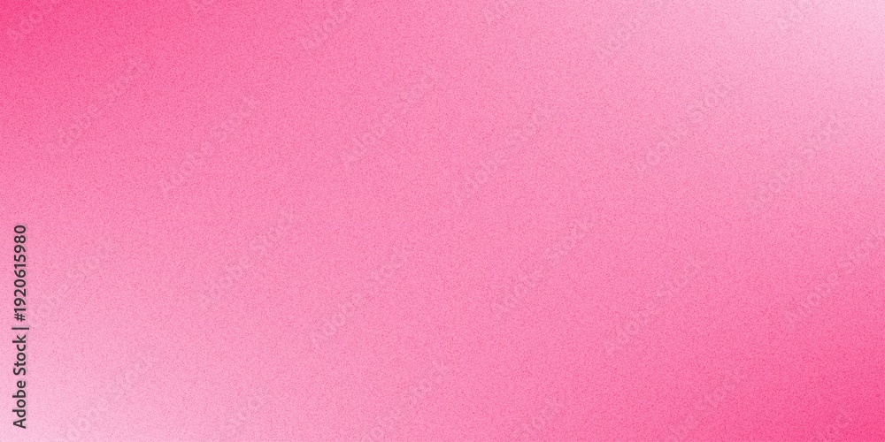 Fototapeta premium Abstract pink fuchsia grainy gradient background illustration.