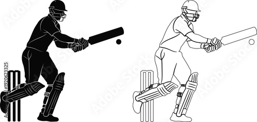 A comparison of cricket batting stances between historical and modern techniques