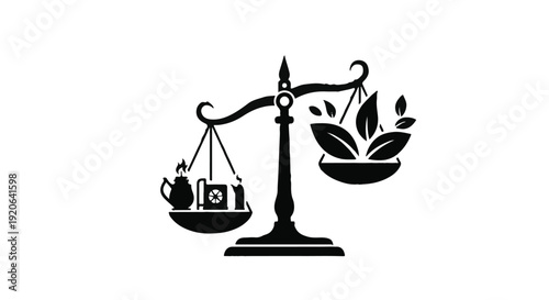 balance between technology and nature