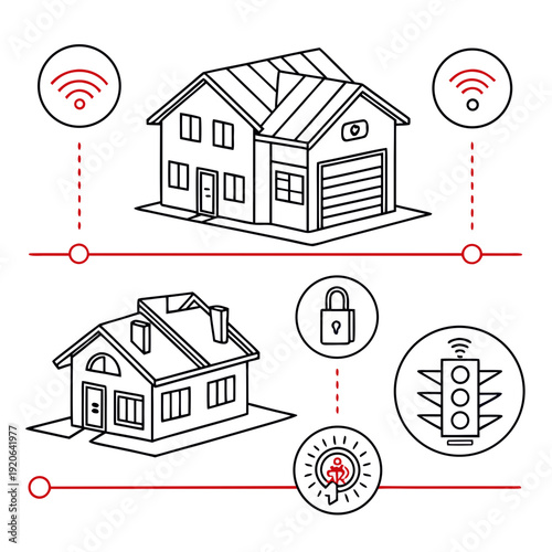 Smart home technology for security and connectivity