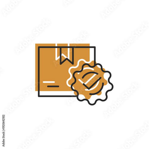 quality control vector icon. flat sign for mobile concept and web design. Symbol, logo illustration. Vector graphics