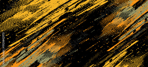 Minimal Abstract Orange Grunge Scratch Background Template