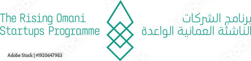 The Rising omani startups programme logo 