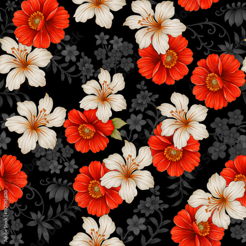 seamless floral background