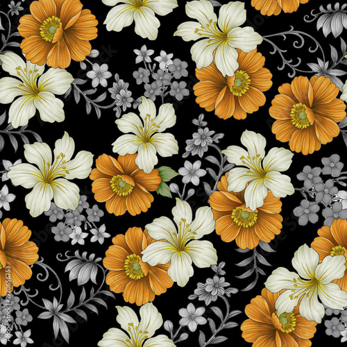 seamless floral background