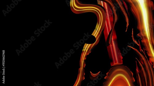 Light Streaks Background Overlays transition