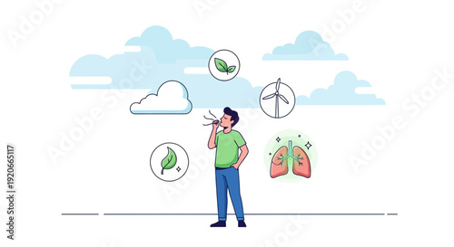 Healthy Environment And Clean Air For Well-being