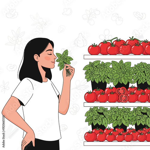 Healthy Harvest Organic Produce Farmer's Market Freshness Aroma Appreciated