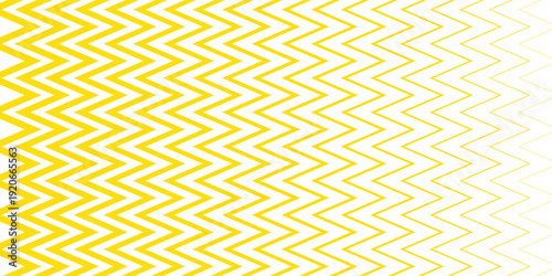 abstract simple vertical yellow white thin to thick corner wave line pattern.