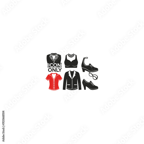 Set of Fashion Icons