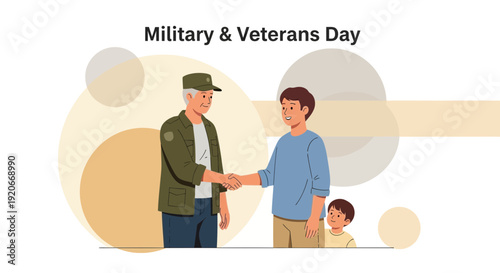 Honoring Military Personnel And Their Families Acknowledging Service And Sacrifice