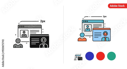 Online profile management and social media presence