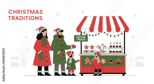 Joyful Family Experiences Christmas Market Festive Treats Awaiting
