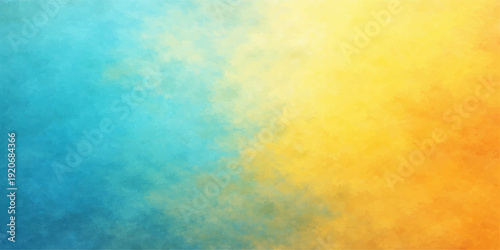 Abstract colorful watercolor background featuring a grunge paper texture with vintage pink and orange paint splatters on an aged canvas design