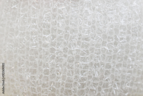 Knitted stuffed ball toy yarn texture abstract background