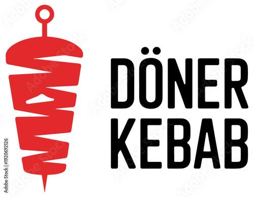 doner kebab fast food icon