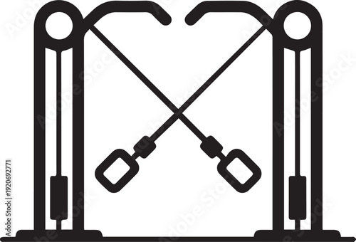 unique cable crossover icon