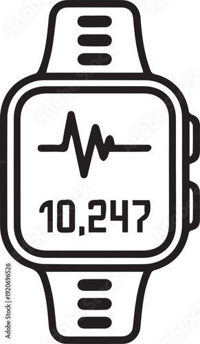 unique fitness tracker icon