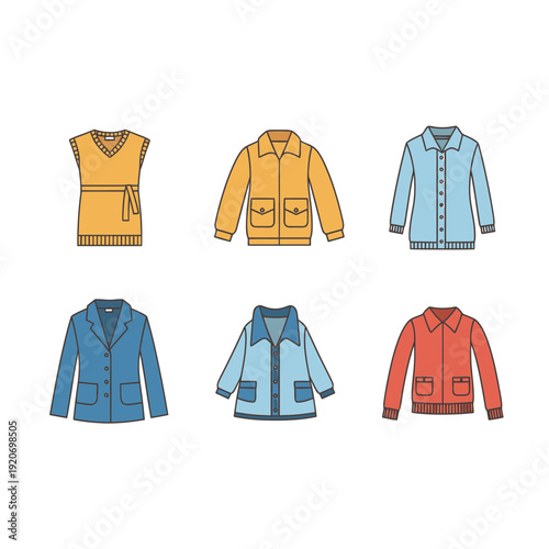 Clothing Icons Set