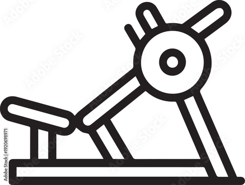 Leg Press exercise Icon