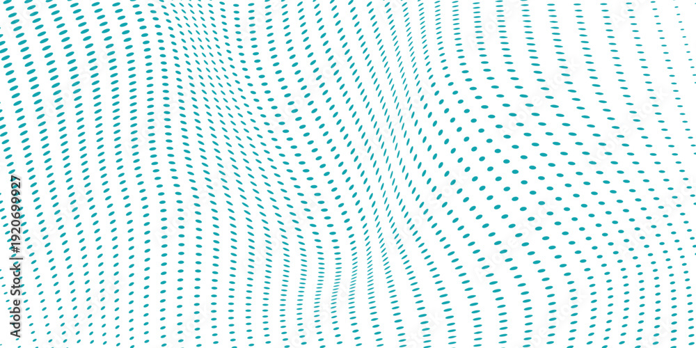 Fototapeta premium Picture Vector Gradient Blue Color Halftone Background geometric dotted desgin