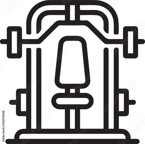 Shoulder Press Machine icon