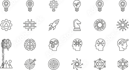 Simple blue line vector icon illustration of a medical first aid kit or briefcase with a large cross symbol, representing emergency, health, medicine, and care concepts.