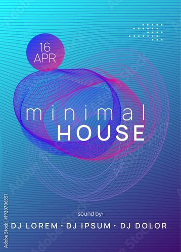 Night Club Banner. Fest Trance Template. Electronic Beat Illustration. Violet Dj Magazine. Edm Poster. Pink Night Club Background. Electro Cover. Blue Night Club Banner