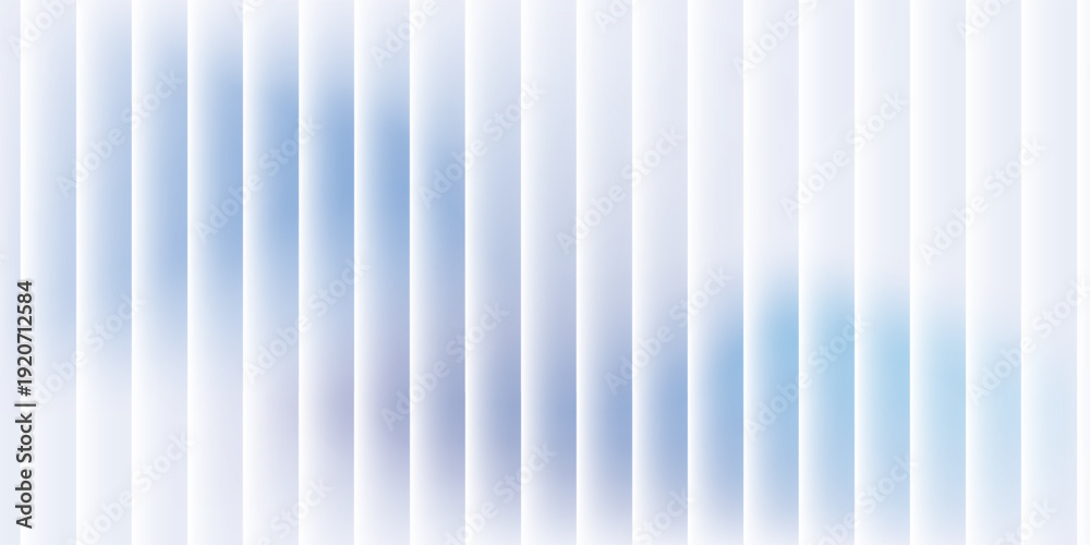 Obraz premium Design texture background with soft blue gradient, vertical ripple lines graphic window white