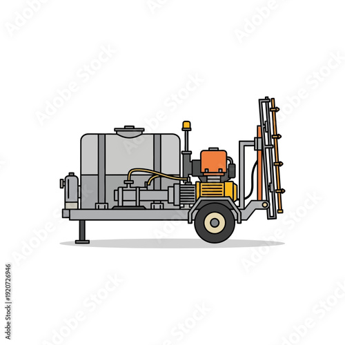 Industrial Agricultural Sprayer Machine For Crop Protection And Farming