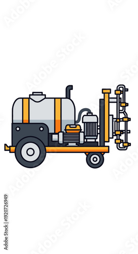 Industrial Agricultural Sprayer Machine For Farming Applications And Crop Protection