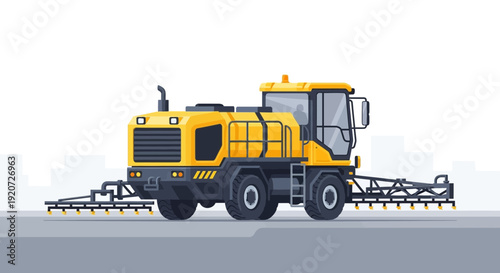 Industrial Agricultural Sprayer Vehicle For Precision Farming And Crop Protection