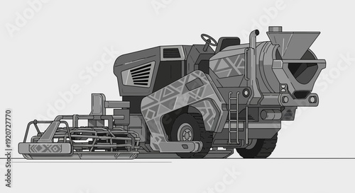 Industrial Concrete Screed Machine For Construction Site Efficiency