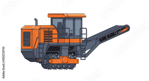 Industrial Crusher Machine For Construction And Roadwork Services